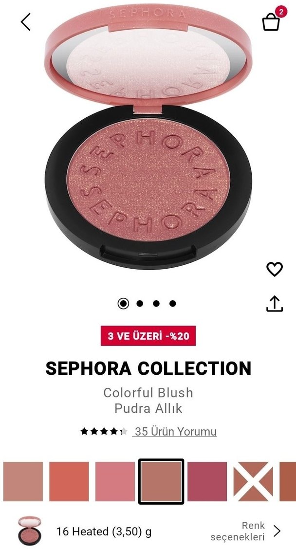 Sephora Collection Toz Allık - Görsel 3