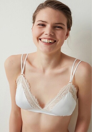 m Beden Penti Litte Satin Lace Sütyen