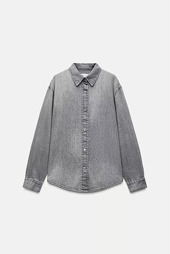 Zara Zara Trf Denim Gömlek