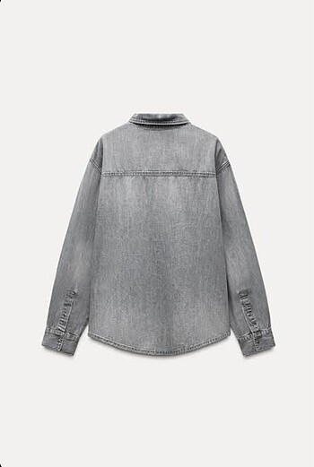 xs Beden Zara Trf Denim Gömlek