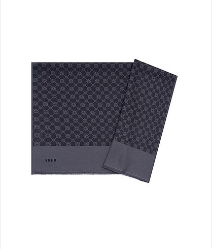 Aker Elegance Monogram Şal