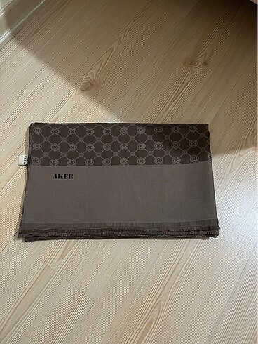Aker Aker Elegance Monogram Şal