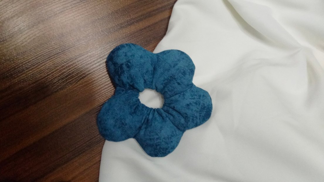 Pufuduk çiçek toka - Görsel 2