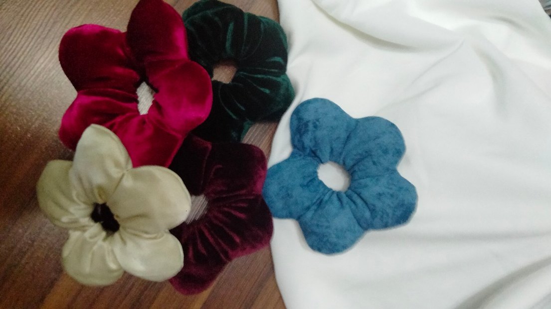 Pufuduk çiçek toka - Görsel 3