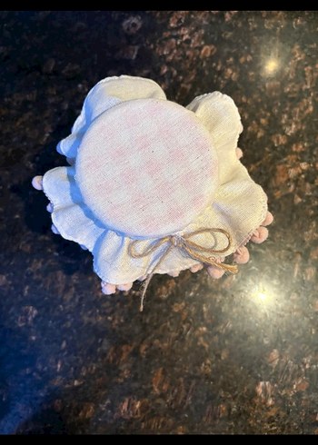 Cam Kavanoz Kapağı Örtüsü - Görsel 4