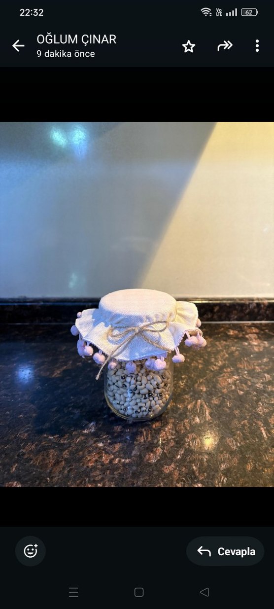 Bohem Tarzda Ponponlu Kavanoz Kapağı - Görsel 2