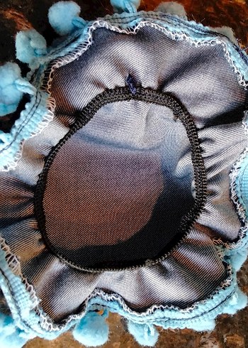 Bohem Tarzı El Yapımı Kumaş kavanoz kapak örtüsü - Görsel 6