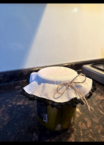 Cam Kavanoz Kapak Örtüsü - Görsel 3