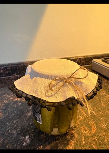 Cam Kavanoz Kapak Örtüsü - Görsel 5