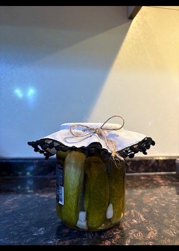 Cam Kavanoz Kapak Örtüsü - Görsel 2