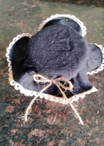 El Yapımı kot Kumaş kavanoz kapak örtüsü - Görsel 4