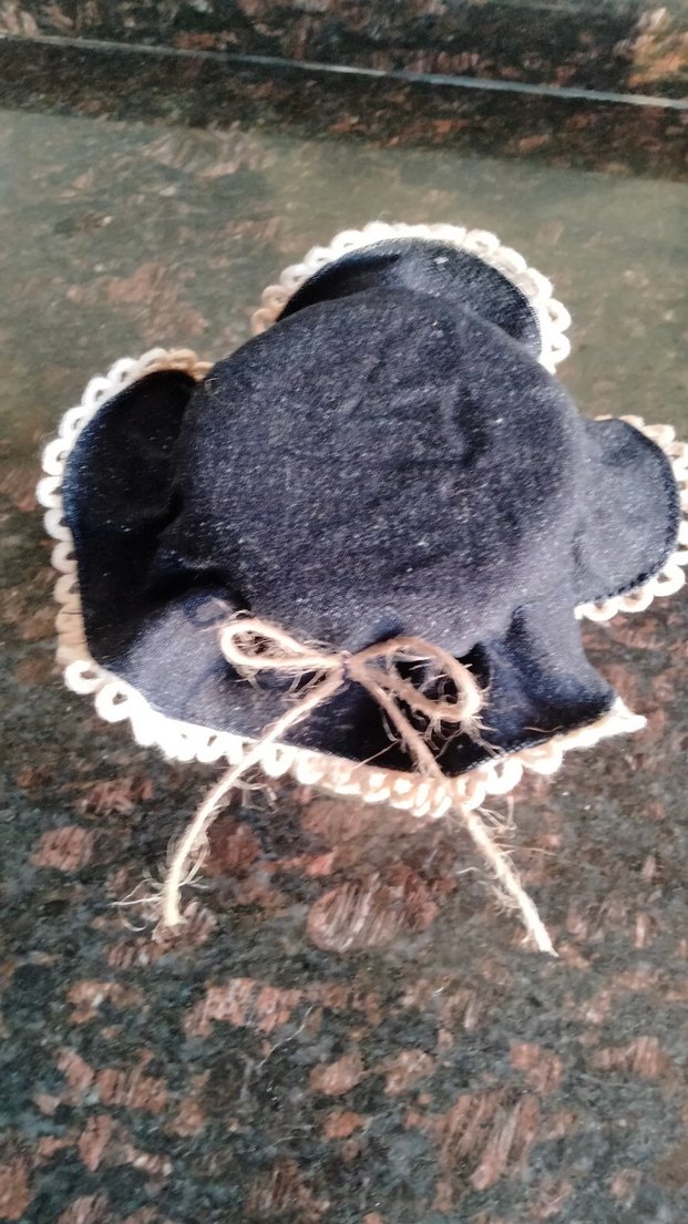 El Yapımı kot Kumaş kavanoz kapak örtüsü - Görsel 4