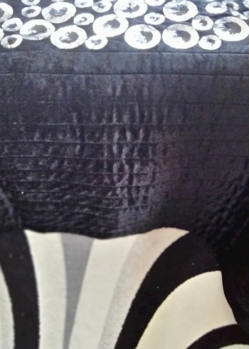 Nakışlı siyah kadife Yatak Örtüsü marka temsilidir - Görsel 4