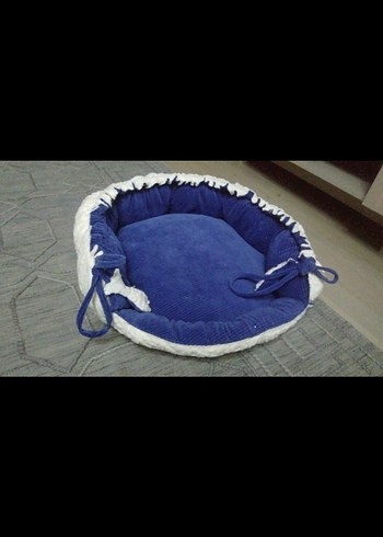 Mavi Renkli Kedi Yatağı - Görsel 2