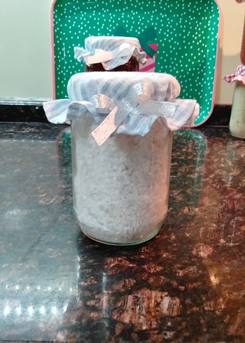 sade kavanoz kapak örtüsü - Görsel 3