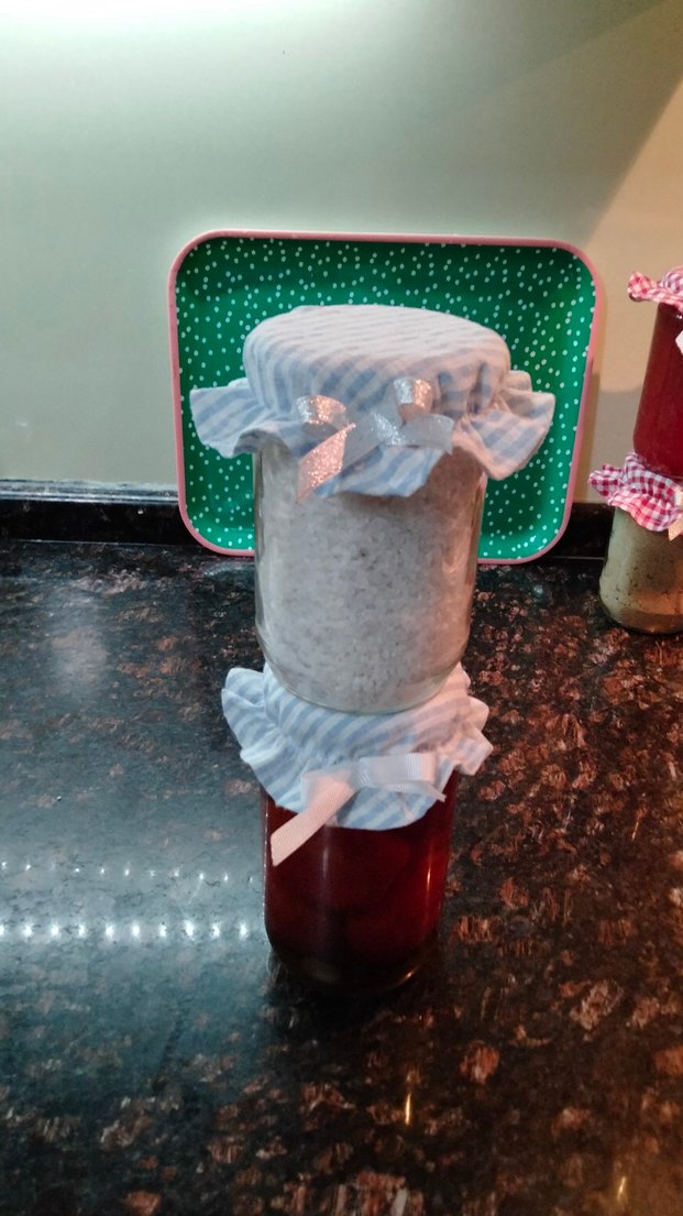 sade kavanoz kapak örtüsü - Görsel 4