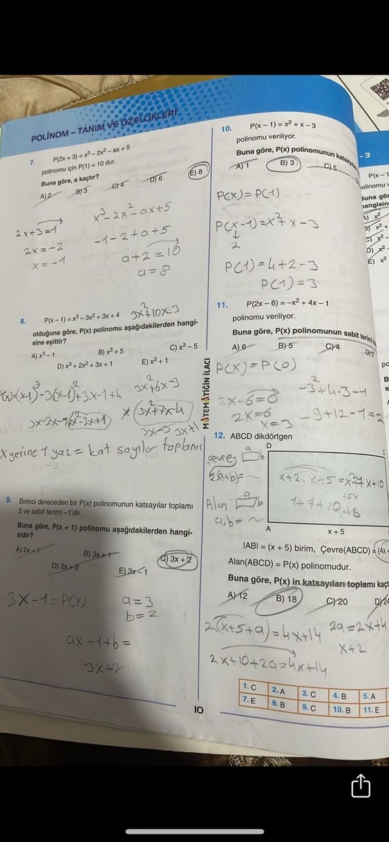 Matematiğin İlacı AYT Soru Bankası - Görsel 3