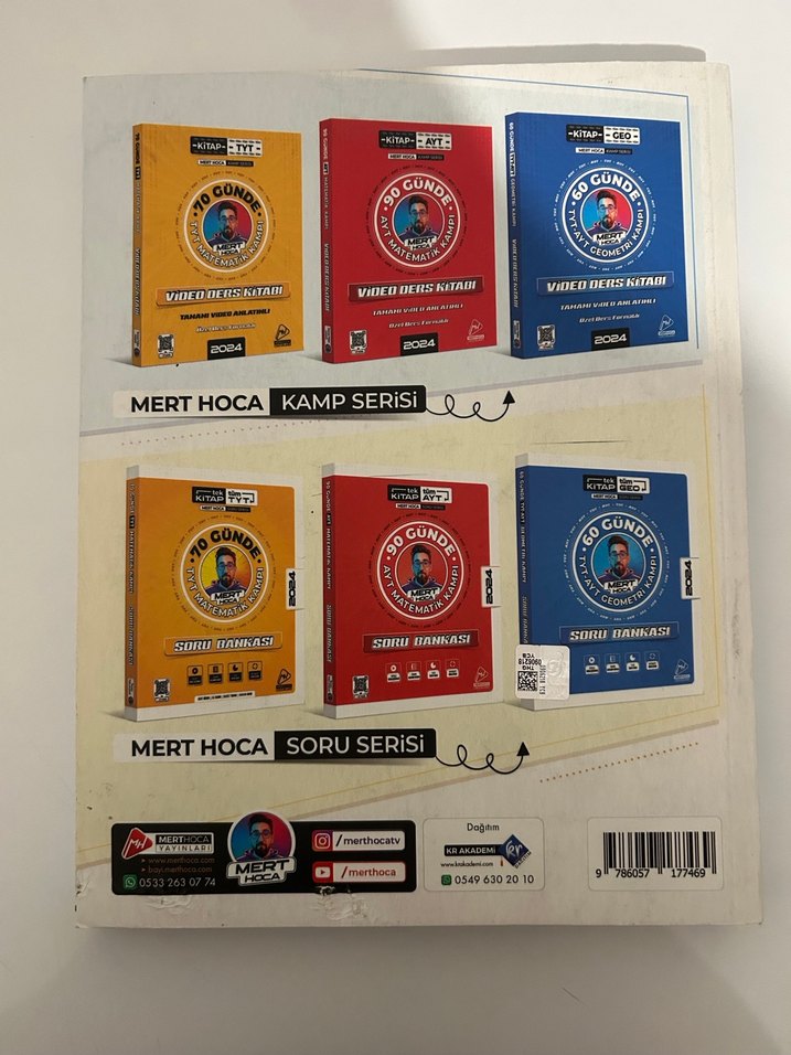 Mert Hoca 60 Günde TYT-AYT Geometri Kampı Kitabı - Görsel 2