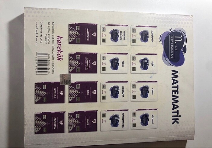 11.Sınıf Karekök Yayınları Matematik Soru Bankası - Görsel 2