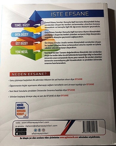 11.sınıf Fizik Efsane yayınları Soru Bankası - Görsel 2