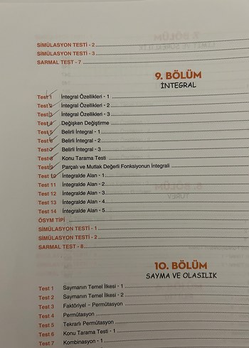 Bilgi Sarmal AYT Matematik Soru Bankası - Görsel 3
