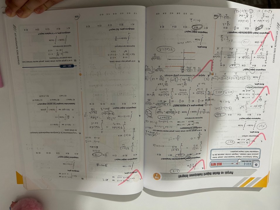 Bilgi Sarmal AYT Matematik Soru Bankası - Görsel 4