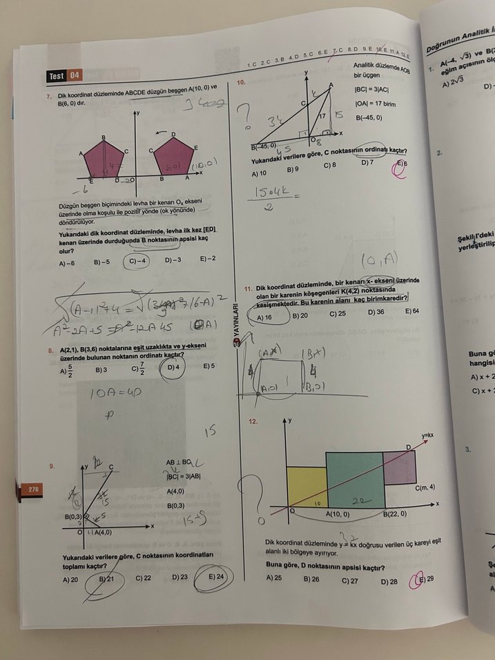 3D TYT GEOMETRİ SORU BANKASI - Görsel 5
