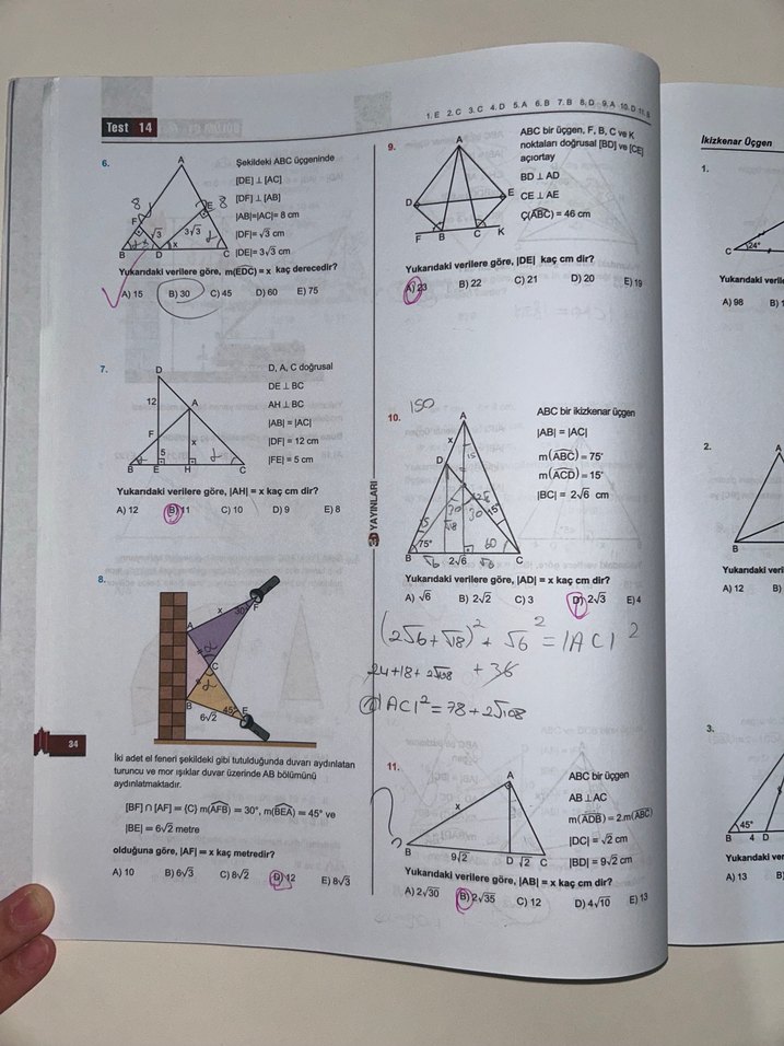 3D AYT GEOMETRİ SORU BANKASI - Görsel 4