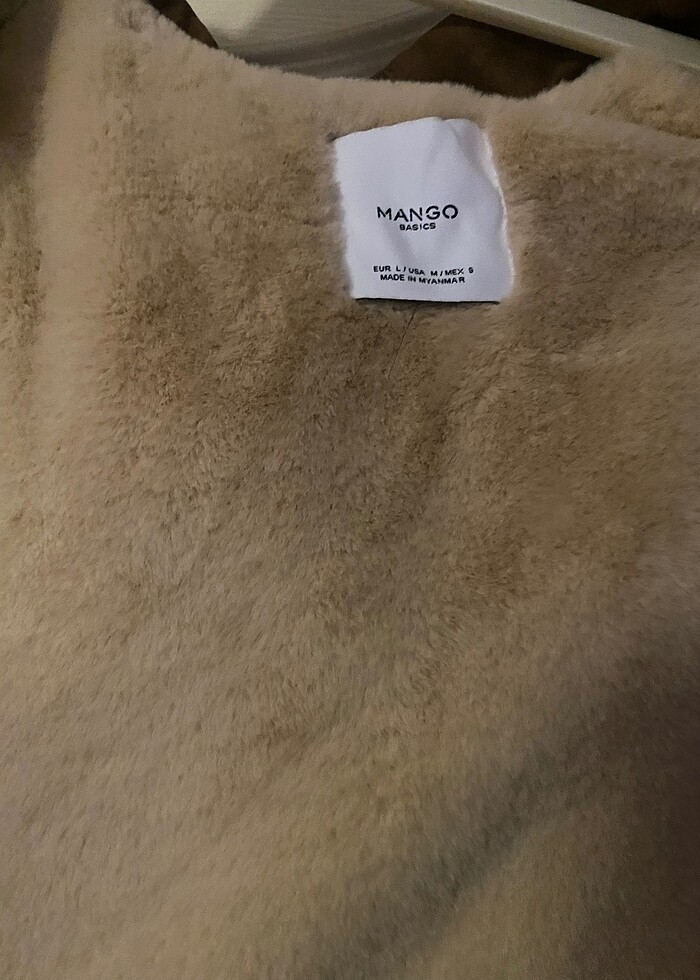 Mango Kürklü Parka-Mont-Kaban - Görsel 5