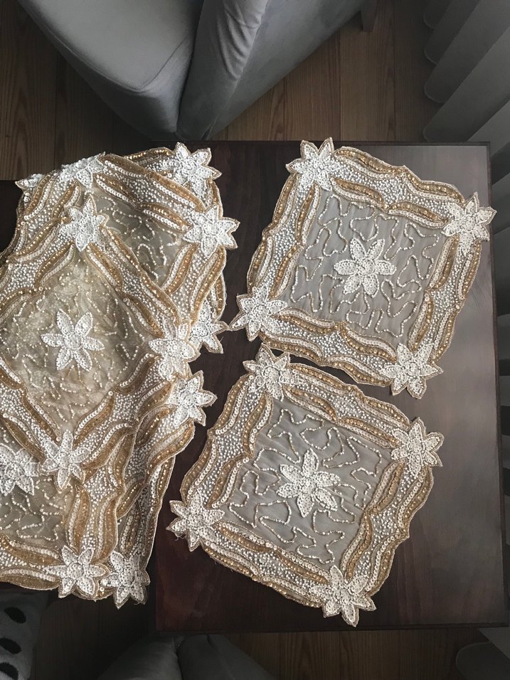 İşlemeli pullu Parçalar - Görsel 4