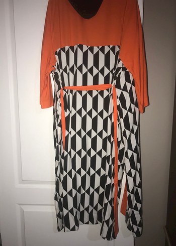 Uzun Desenli Kadın Kimono - Görsel 4