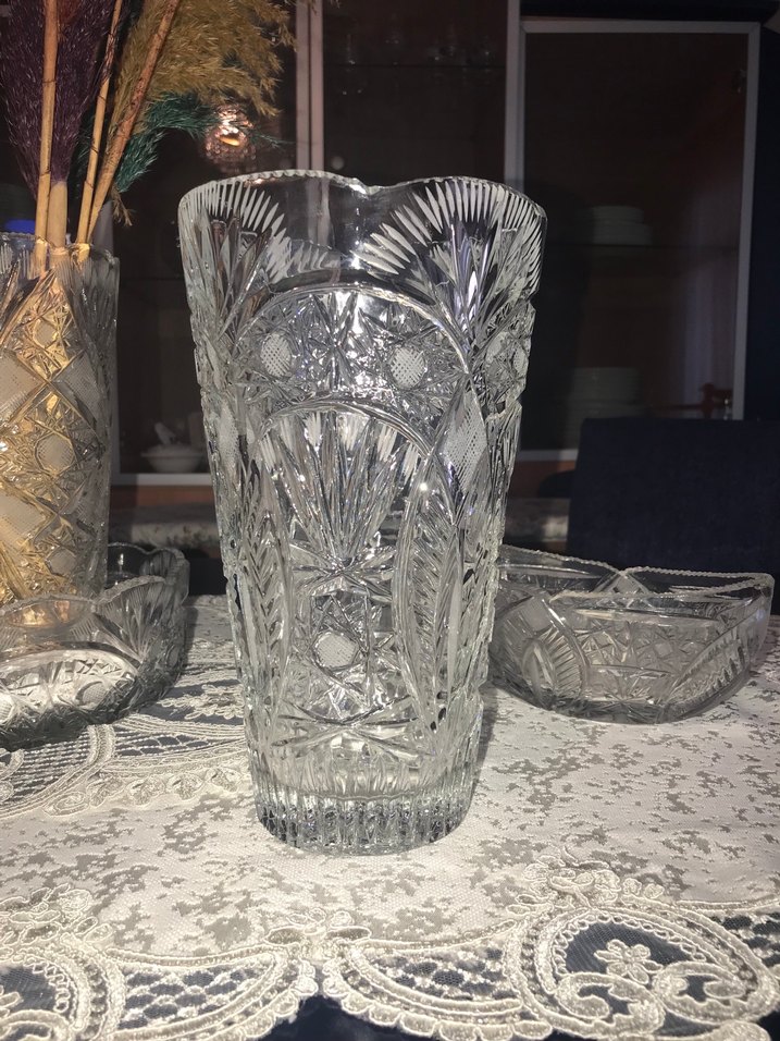Kristal  Dekoratif Vazo - Görsel 2