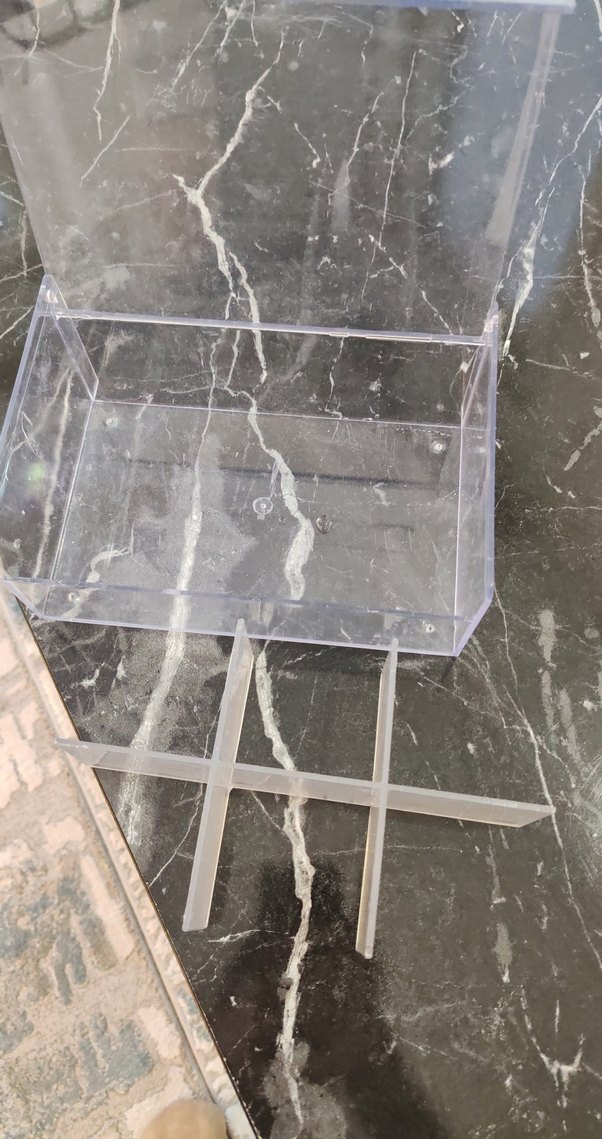 Şeffaf Makyaj veya poset çay Organizer Kutusu - Görsel 3