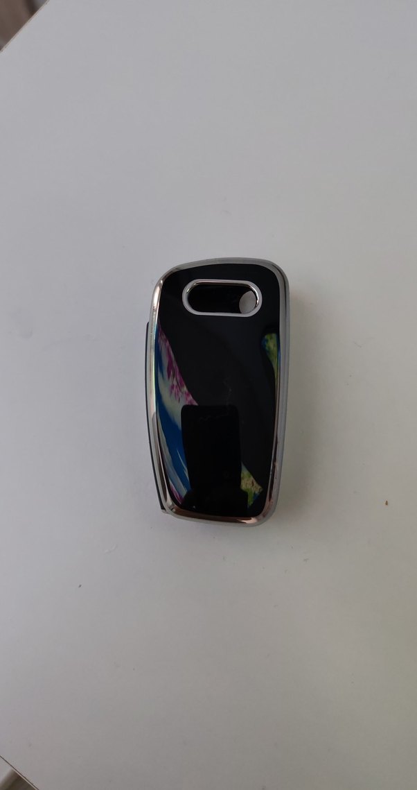 Siyah Minimalist araba anahtar kılıfı
Audi için uygundur - Görsel 3