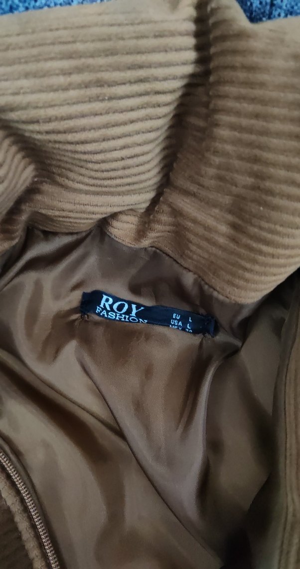 Kahverengi Kadın Midi Mont Fermuarlı - Görsel 2