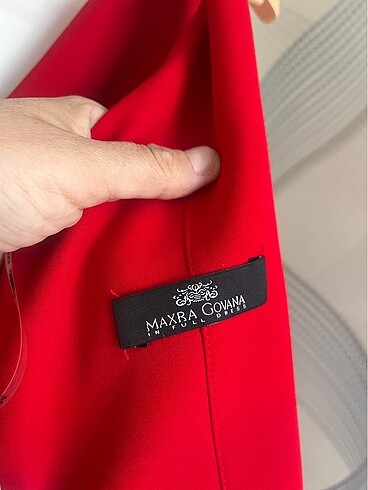 Kırmızı Abiye - Mezuniyet Elbisesi - Görsel 5