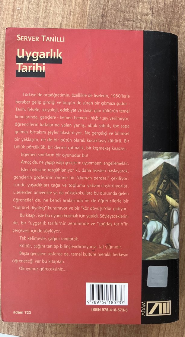Server Tanilli - Uygarlık Tarihi Kitabı - Görsel 3