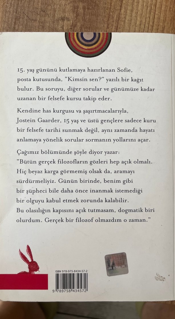 Sofie'nin Dünyası - Jostein Gaarder - Görsel 3