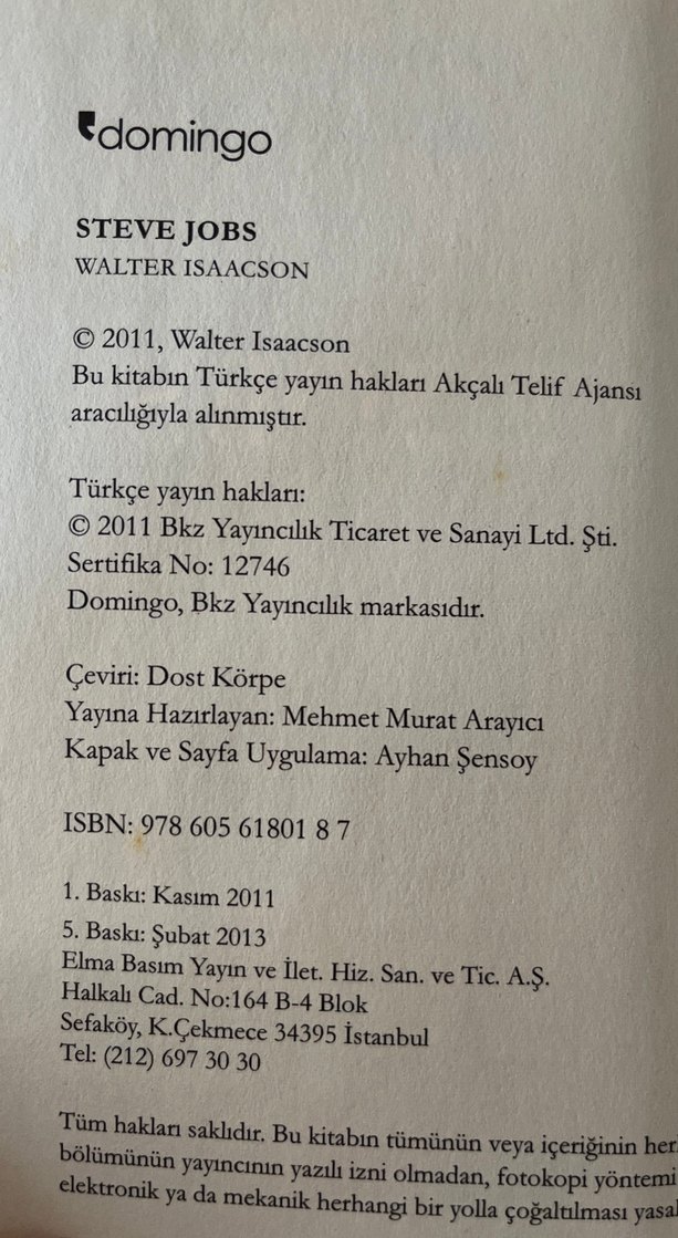 Steve Jobs - Walter Isaacson Biyografi Kitabı - Görsel 2