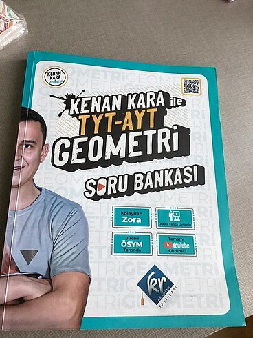 Beden Renk KENAN KARA TYT-AYT GEOMETRİ VİDEO DERS KİTABI+SORU BANKASI