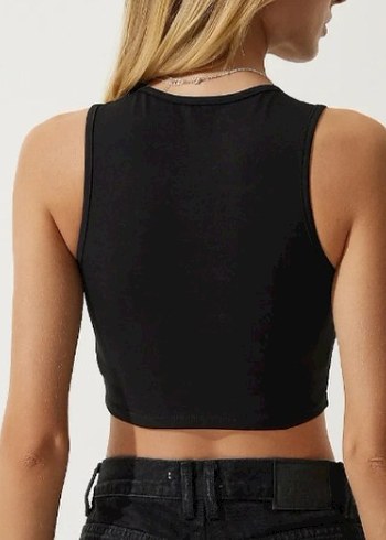 LC Waikiki siyah crop