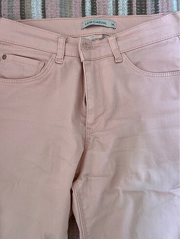34 Beden LC Waikiki keten pantolon