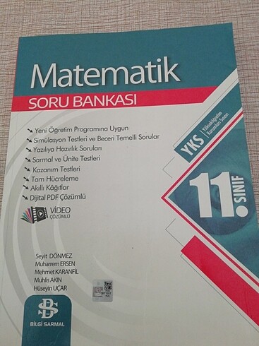  Beden YKS 11 sınıf matematik soru bankası bilgi sarmal 