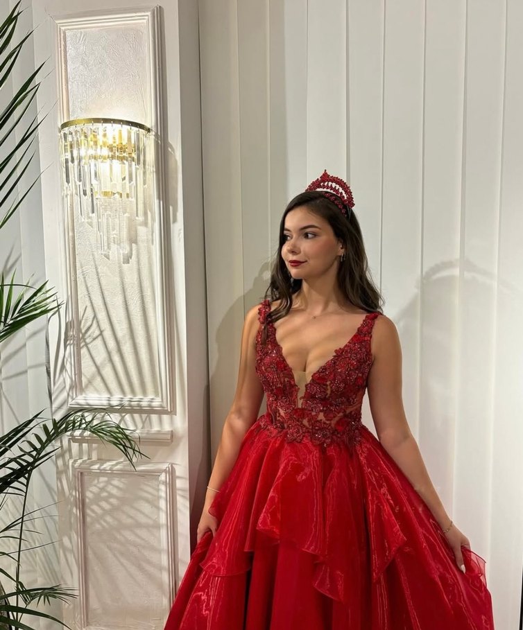 Alfabeta marka kına elbisesi kınalık - Görsel 3