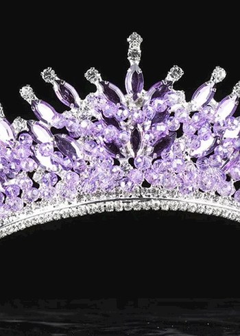 Bordo kına Taç - Görsel 2