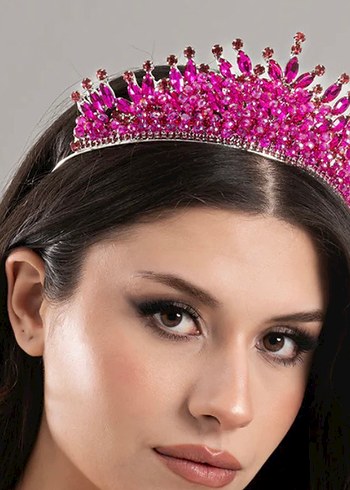 Bordo kına Taç - Görsel 5