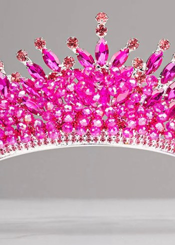 Bordo kına Taç - Görsel 6