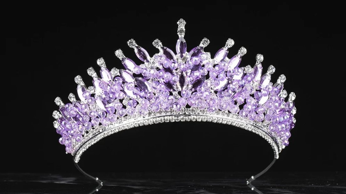 Bordo kına Taç - Görsel 2