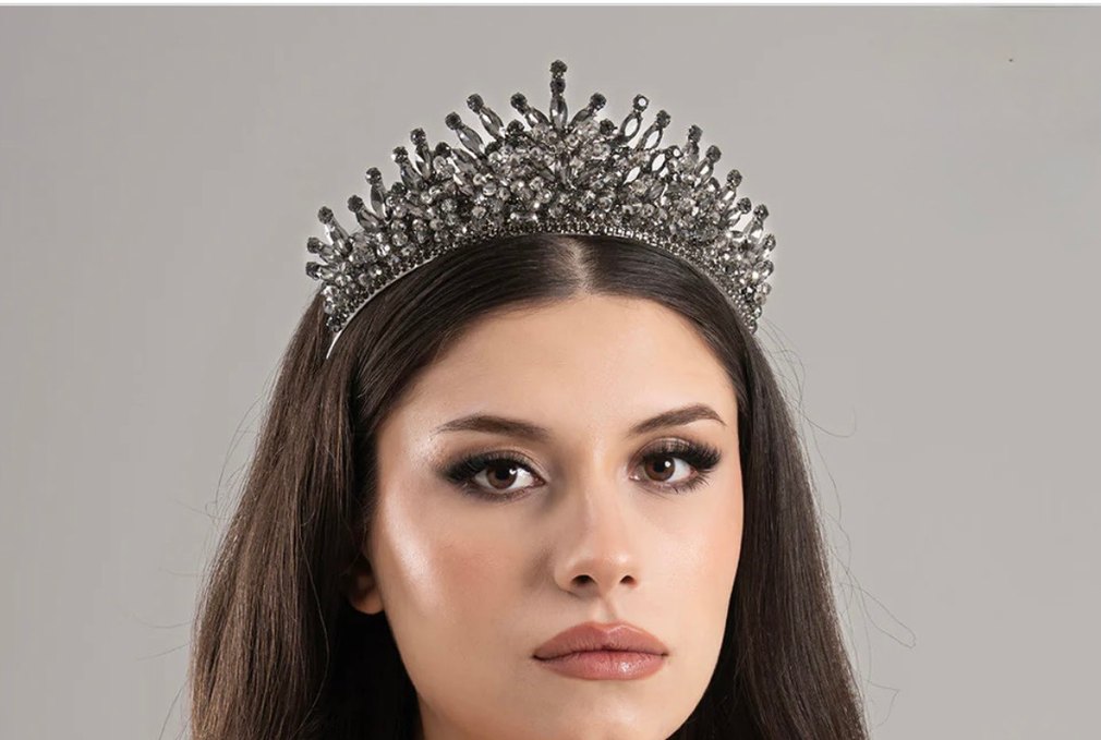 Bordo kına Taç - Görsel 3