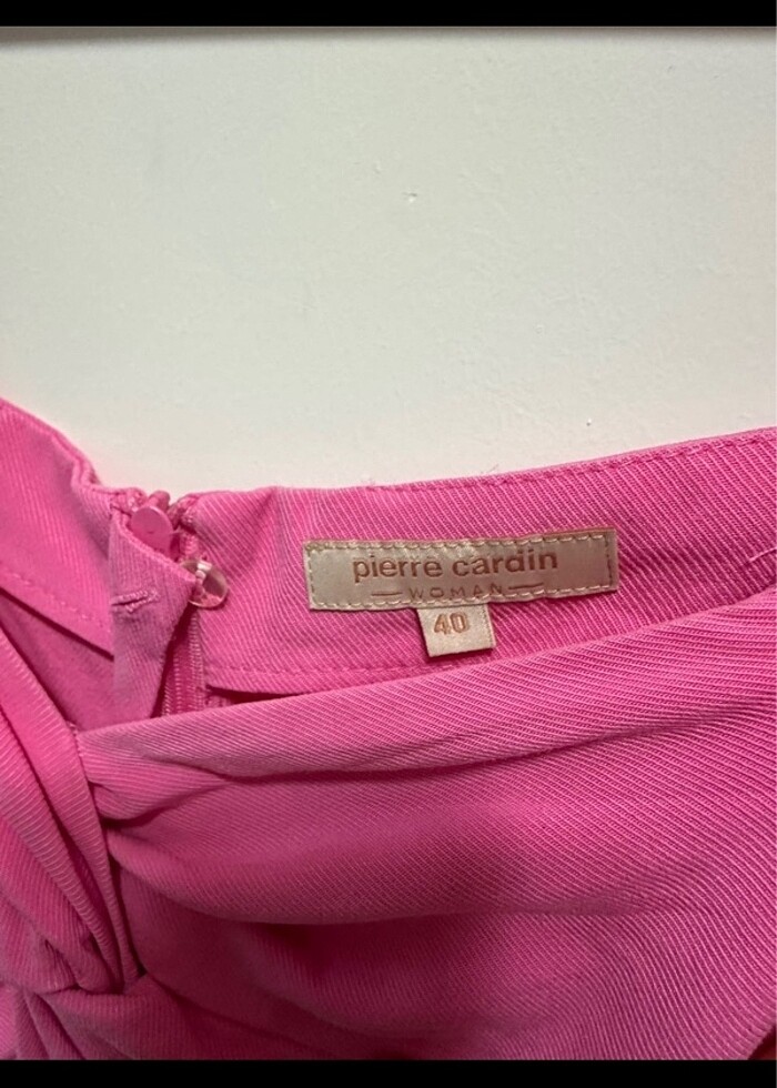 Pierre Cardin Pembe Elbise - Görsel 4